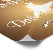 ポスパーソナライズされたターへよ結婚うこそ ポスター (角)