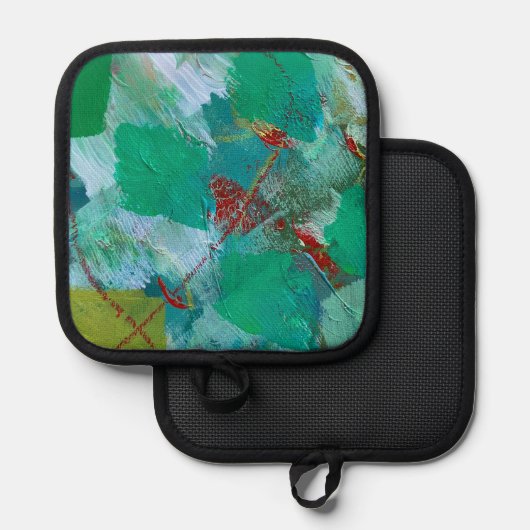 ポスホルダインマーブルデザイン 鍋敷き (正面/裏面)