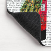 ポスボックス上の孔雀 マウスパッド (コーナー)