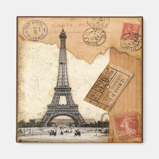 ポスマーク・パリ マグネット (正面)
