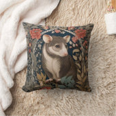 ポスムエレガントウィリアムモリスインスパイアフローラ クッション (ブランケット)