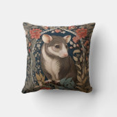 ポスムエレガントウィリアムモリスインスパイアフローラ クッション (裏面)