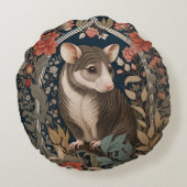 ポスムエレガントウィリアムモリスインスパイアフローラ ラウンドクッション (裏面)