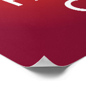 ポス保ターの落ち着いたパーティー |カスタマイズ可能 ポスター (角)