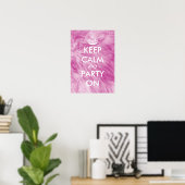 ポス保ターの落ち着いたパーティー |背景のフリート ポスター (ホームオフィス)