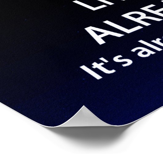 ポス信じター ポスター (角)