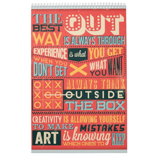 ポス感動的ター カレンダー (カバー)