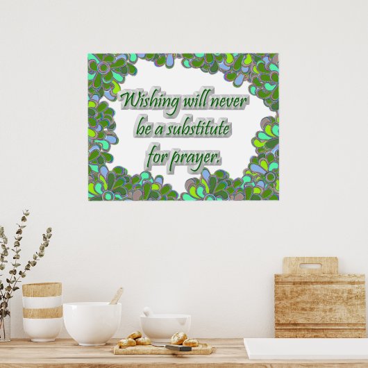 ポス感動的ター ポスター (キッチン)