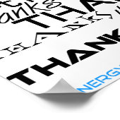 ポス感謝していター ポスター (角)