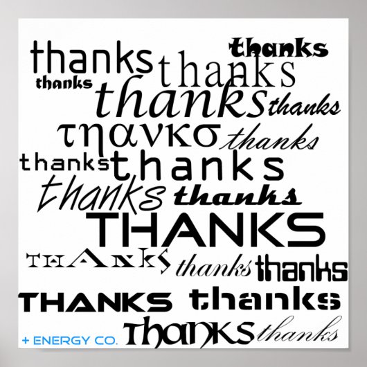 ポス感謝していター ポスター (正面)