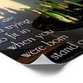 ポス生まれターを目立たせる ポスター (角)