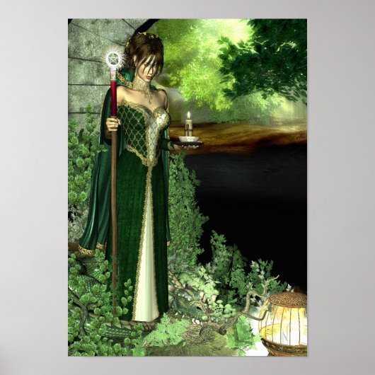 ポス異教のター – 森の精神[A3] ポスター (正面)