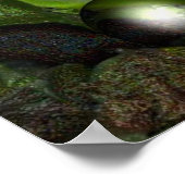 ポス白熱［赤熱］光を放つター ポスター (角)