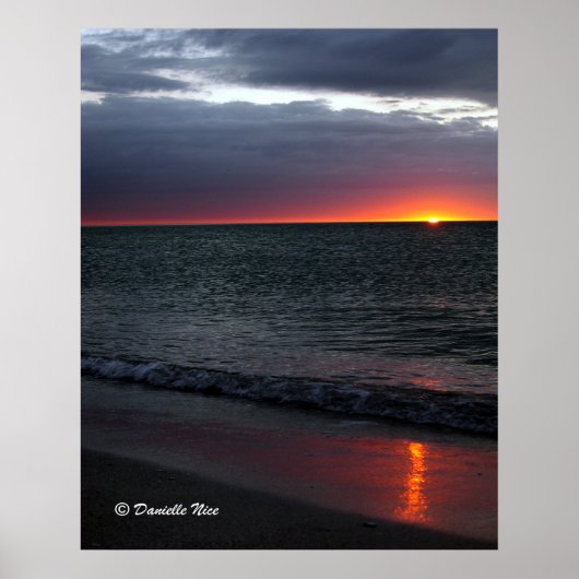 ポス白熱［赤熱］光を放つター ポスター (正面)