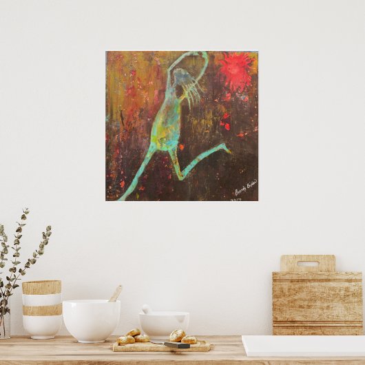 ポス祝ター ポスター (キッチン)