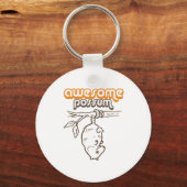 ポス素晴らしム キーホルダー (正面)