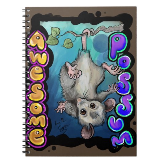 ポス素晴らしム ノートブック (正面)