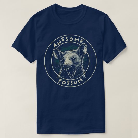 ポス素晴らしム Tシャツ (デザイン正面)