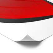 ポス遊タ付きハート ポスター (角)