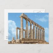 ポセイドンのはがきの寺院 ポストカード (正面/裏面)