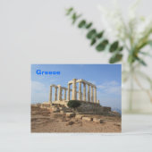 ポセイドンのはがきの寺院 ポストカード (スタンド正面)