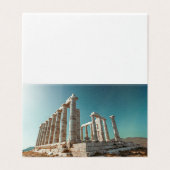 ポセイドンのギリシャ寺院 (外部フラット)