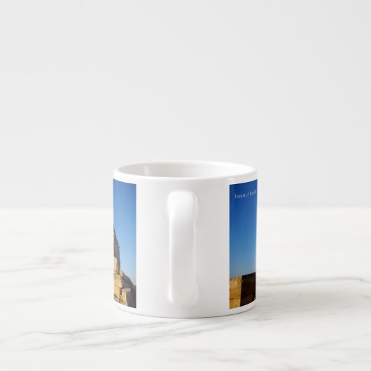 ポセイドンの神殿 – Sounio エスプレッソカップ (裏面)