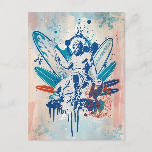 ポセイドンサーファー ポストカード (正面)