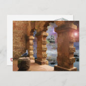 ポセイドン寺院 ポストカード (正面/裏面)