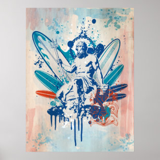 ポセイドン・サーファー ポスター