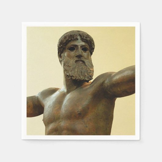 ポセイドン スタンダードカクテルナプキン (正面)