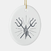 ポセイドン・トリデント セラミックオーナメント (右)