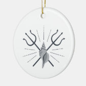 ポセイドン・トリデント セラミックオーナメント (左)