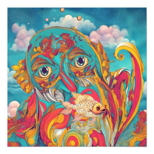 ポセイドン フォトプリント            (正面)