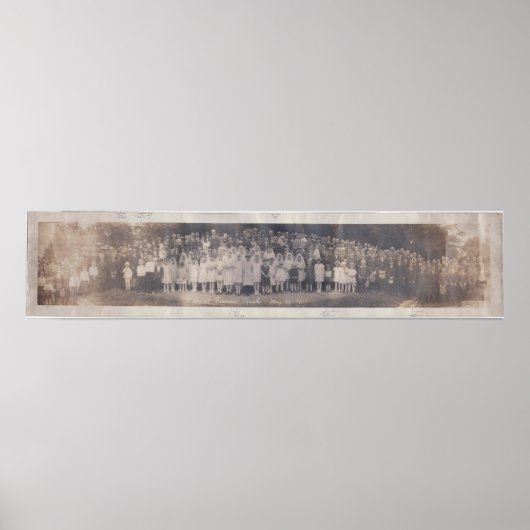 ポセイビル1923年セントフランシス教会 ポスター (正面)