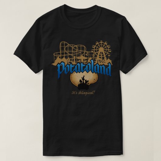 ポタトーランド Tシャツ (デザイン正面)