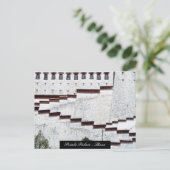 ポタラパレス詳細、ラサ、建築/チベット ポストカード (スタンド正面)