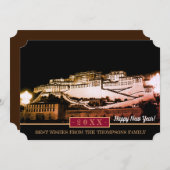 ポタラパレス&ハッピーニューイヤー!カード/ラサチベット シーズンカード (正面/裏面)