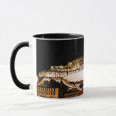 ポタラパレス、ラサアットナイト、チベット-コーヒー/ティー マグカップ (左)