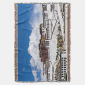 ポタラ宮ラサ – チベット スローブランケット (正面縦)