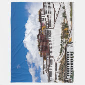 ポタラ宮ラサ – チベット フリースブランケット (正面)