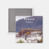 ポタラ宮ラサ – チベット マグネット (正面/裏面)