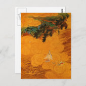 ポタラ山の潮汐洞窟の観音様 ポストカード (正面/裏面)