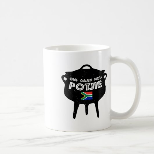 ポチエ南アフリカPotjiekos Stew Braai コーヒーマグカップ (右)