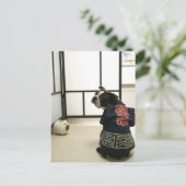 ポッキー棟梁はがき ポストカード (スタンド正面)