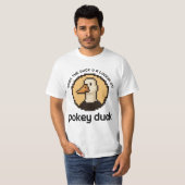 ポッキー・ダック:何見てんだよ! Tシャツ (正面フル)