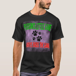 ポッサムおもしろいゴミミーム通り猫 Tシャツ