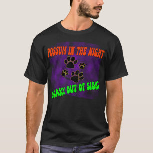 ポッサムおもしろいゴミミーム通り猫 Tシャツ