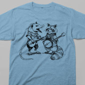 ポッサムとアライグマのバンジョーバンド Tシャツ