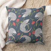 ポッサムとポピー クッション (ブランケット)